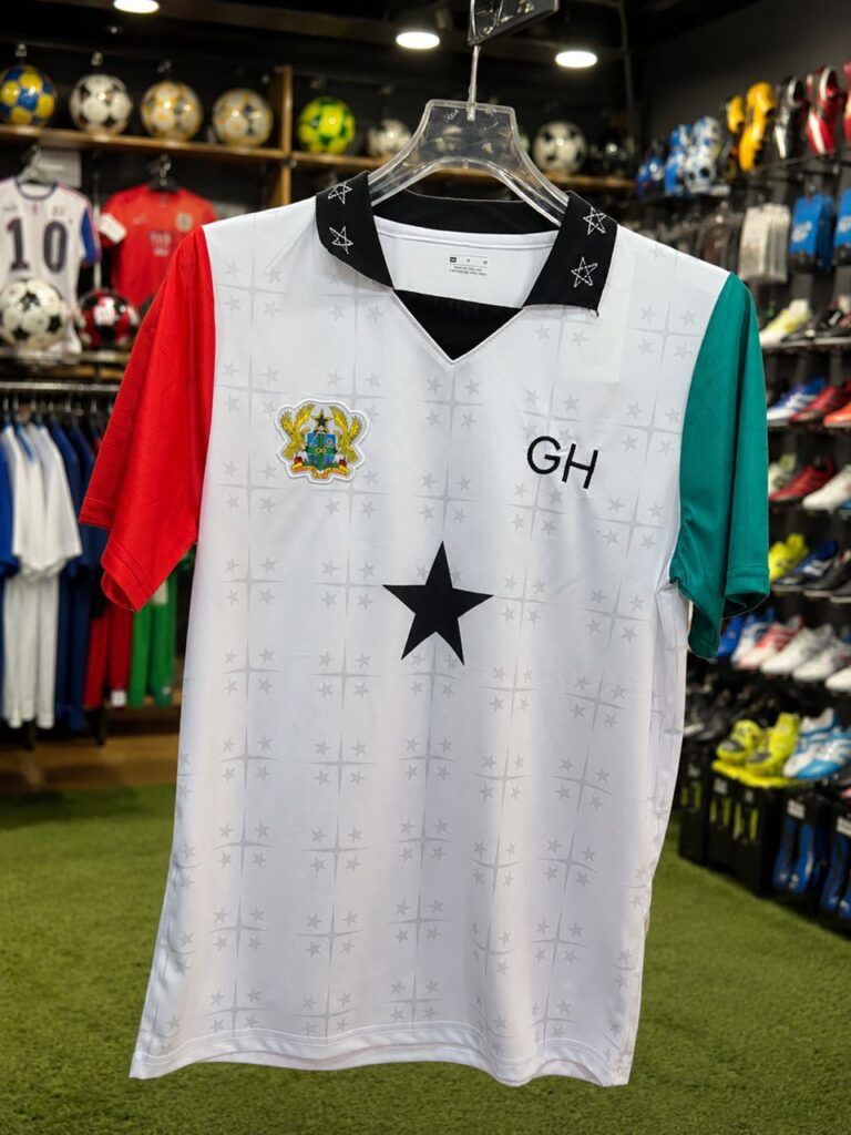 GHANA LIMITED JERSEY WHITE