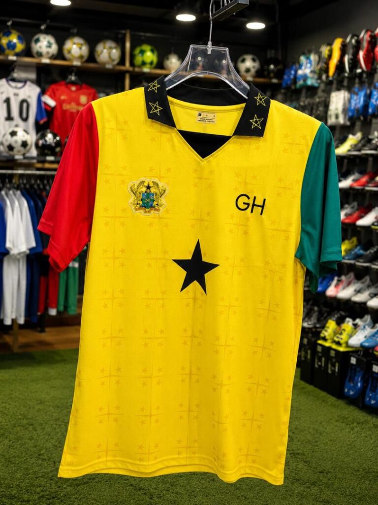 GHANA LIMITED JERSEY YELLOW