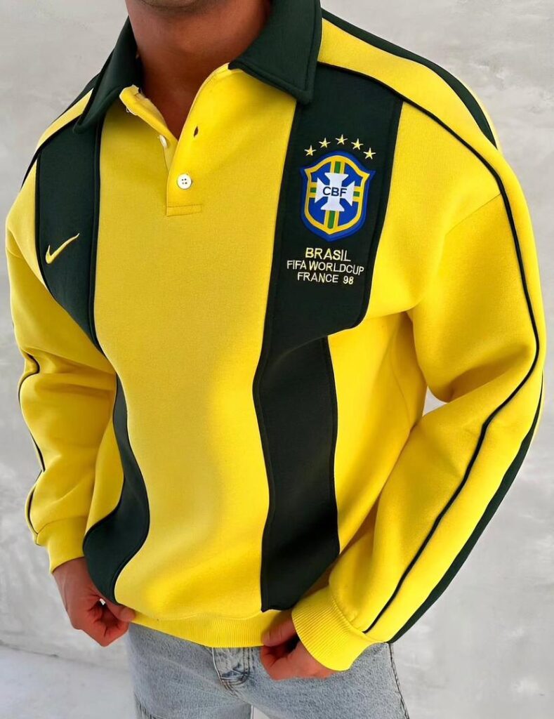 BRAZIL YELLOW SWEATSHIRT