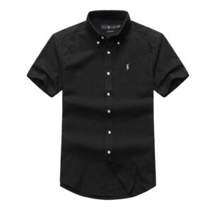 POLO SHORT SLEEVE SHIRT BLACK