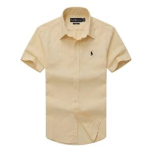 POLO SHIRT YELLOW SHORT SLEEVE
