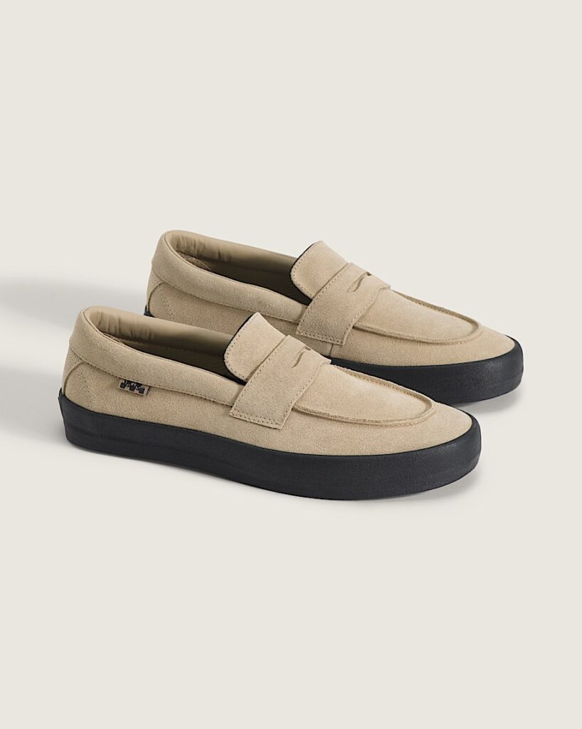 VANS SKATE BEIGE/BLACK