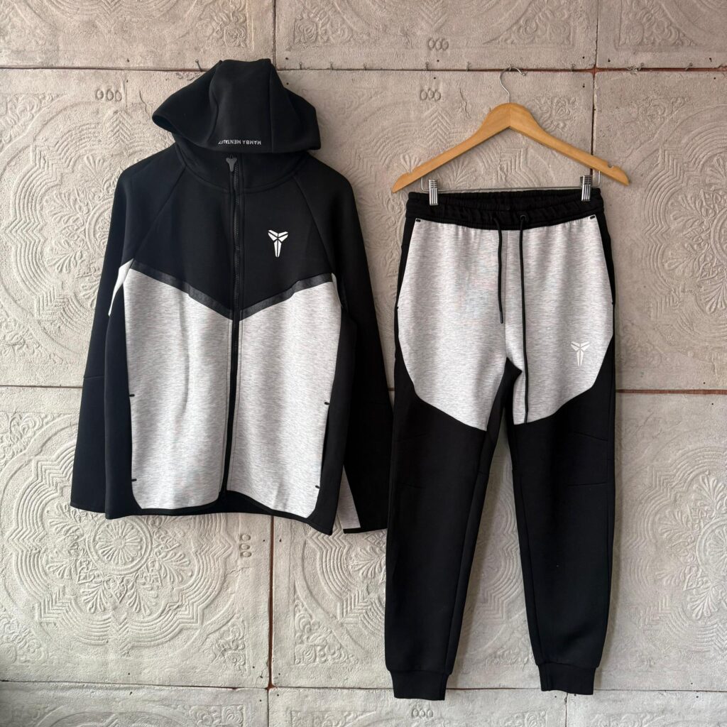 BLACK & WHITE TRACKSUIT