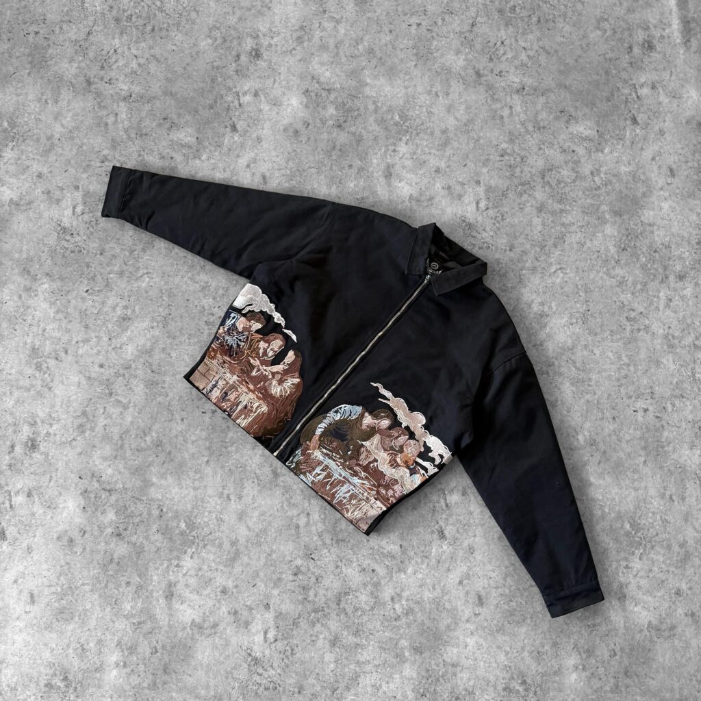 COOL BLACK LAYERED JACKET