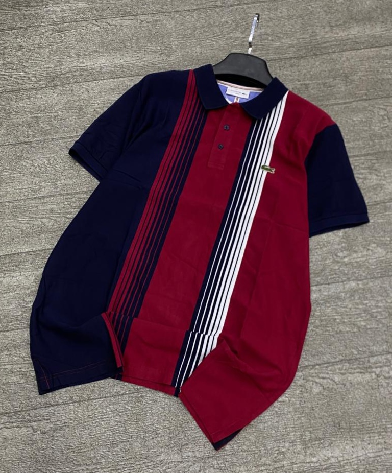 POLO SHIRT RED & BLUE