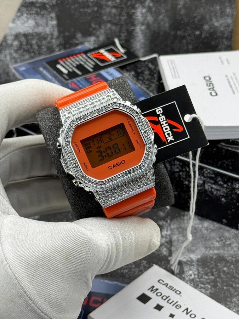 CASIO GSHOCK ICE GREYSTONE ORANGE