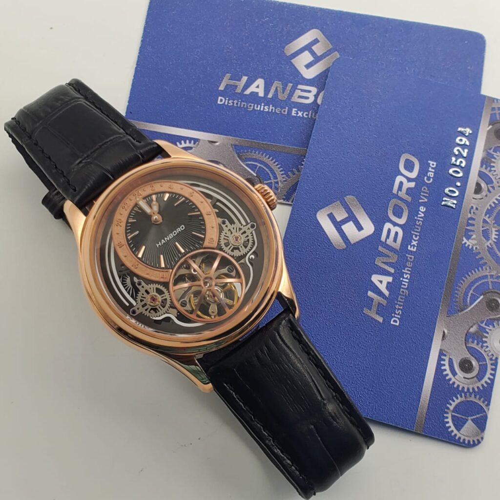HANBORO ROSEGOLD WATCH