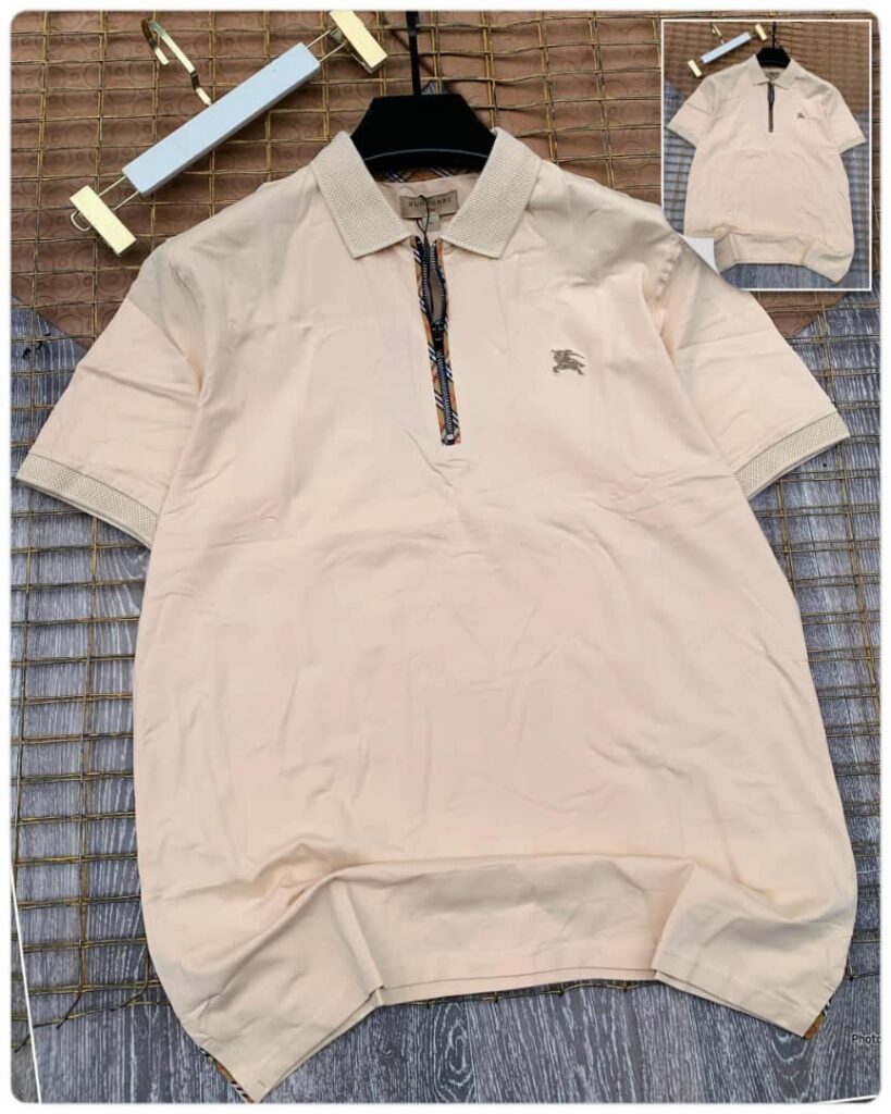 BEIGE ZIP SHIRT