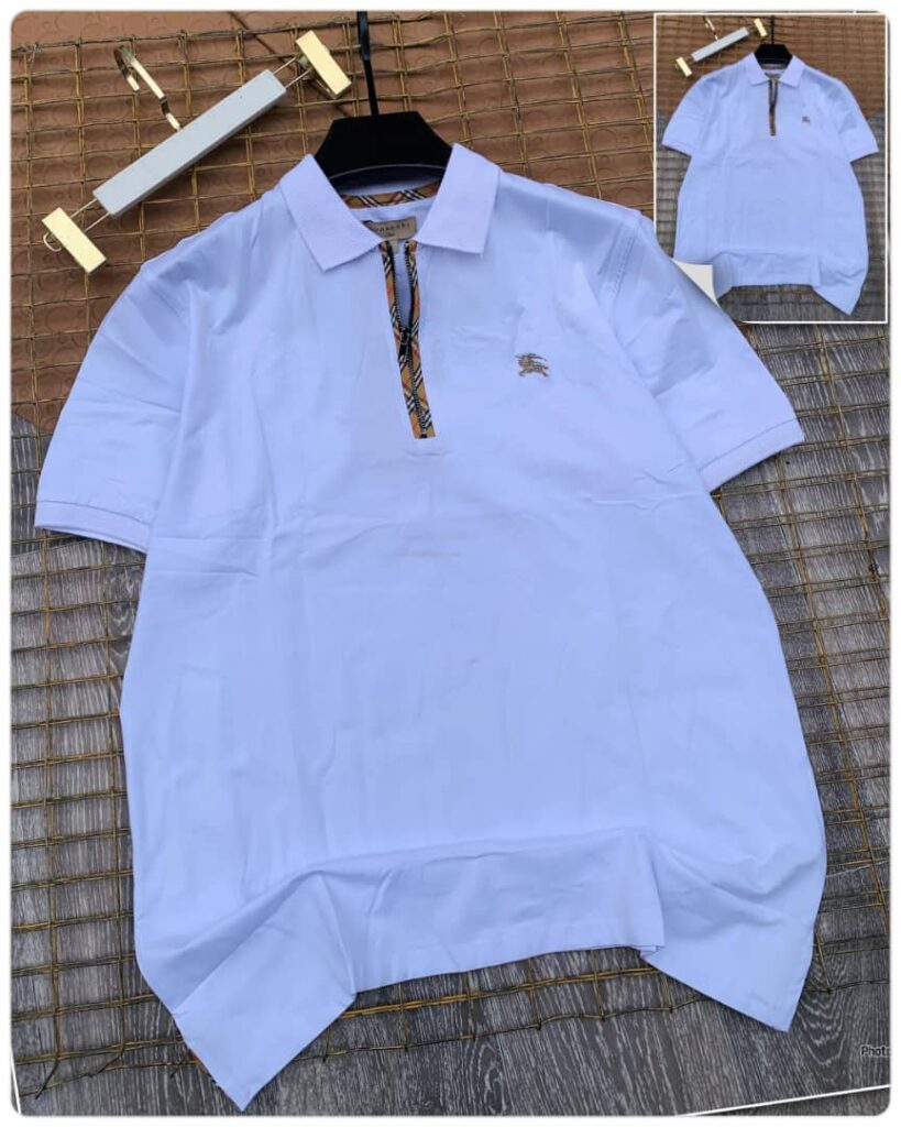 WHITE ZIP SHIRT