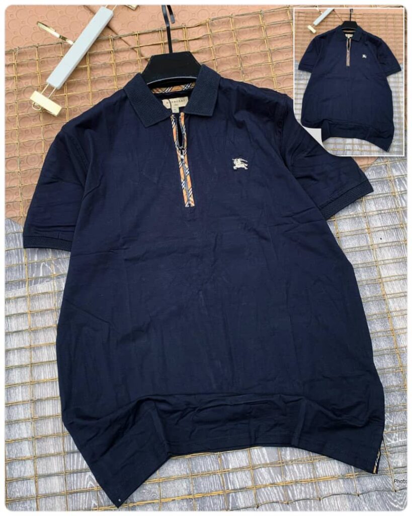 DARK BLUE ZIP SHIRT