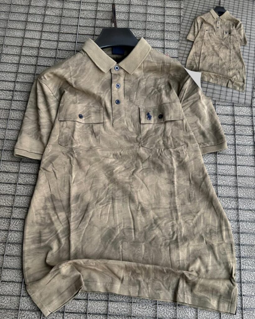 MARBLE PATTERN POLO