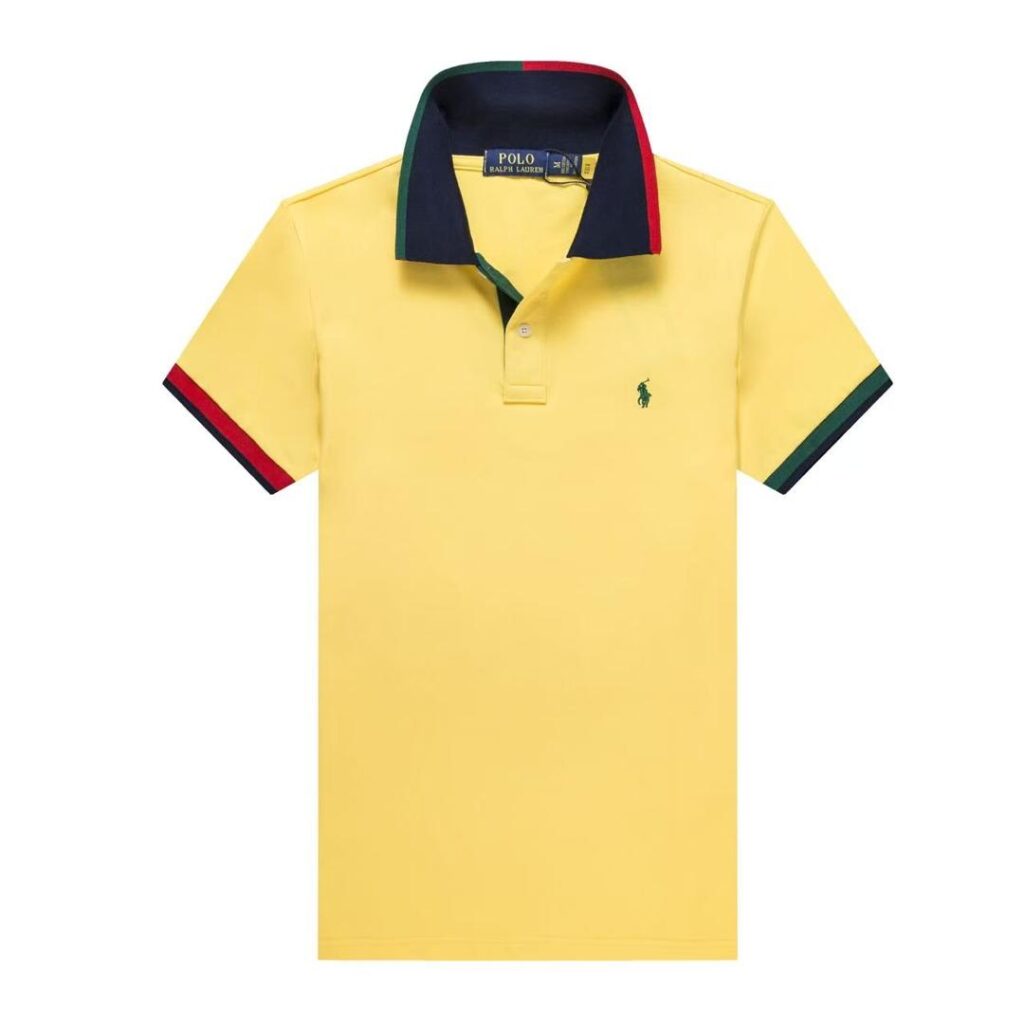 YELLOW POLO RAPLH SHIRT