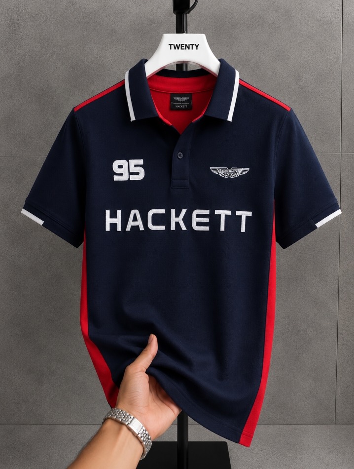 HACKETT POLO SHIRT BLUE