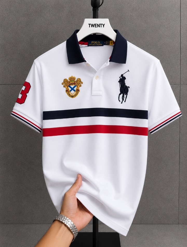 POLO WHITE STRIPE