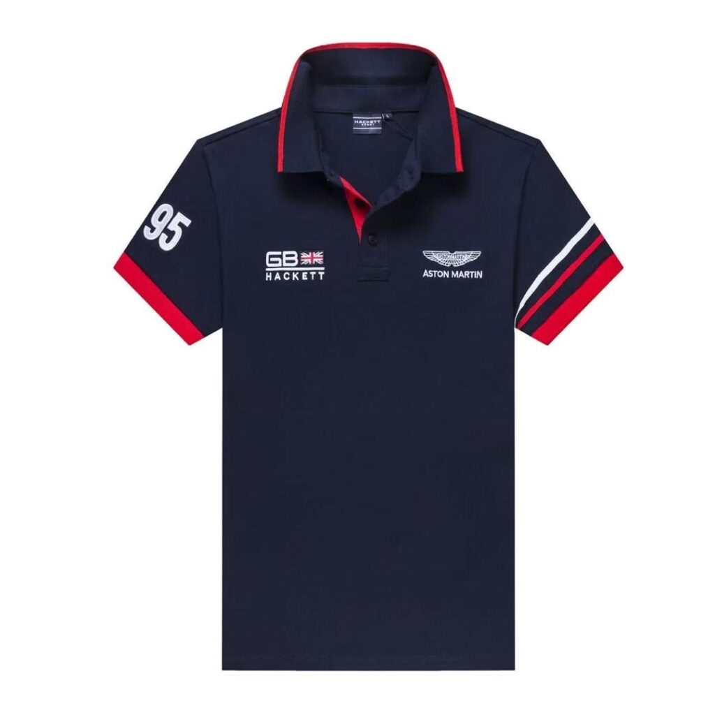 BLUE ASHTON MARTIN POLO