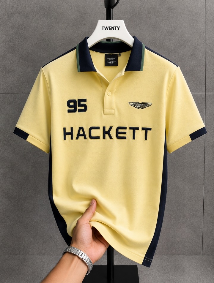 HACKETT YELLOW POLO